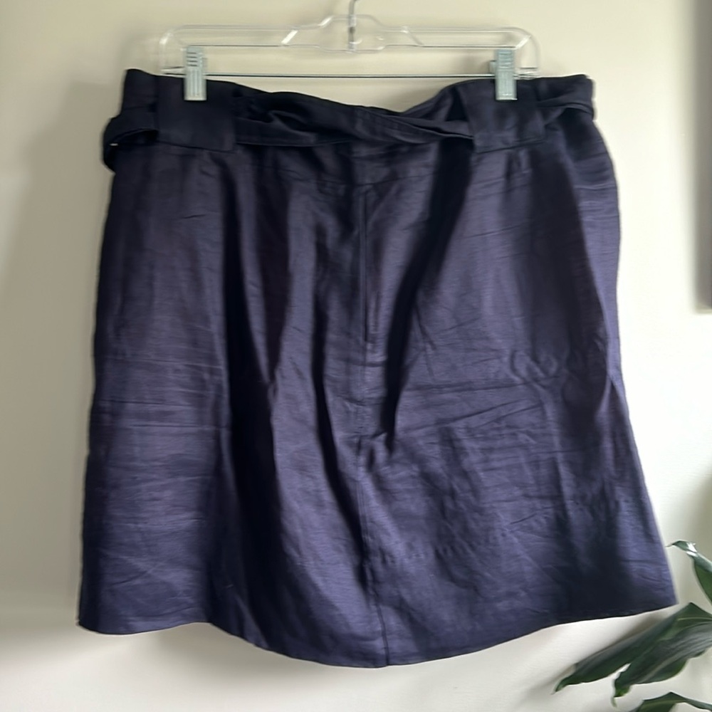 Linen skirt from Gretchen Scott